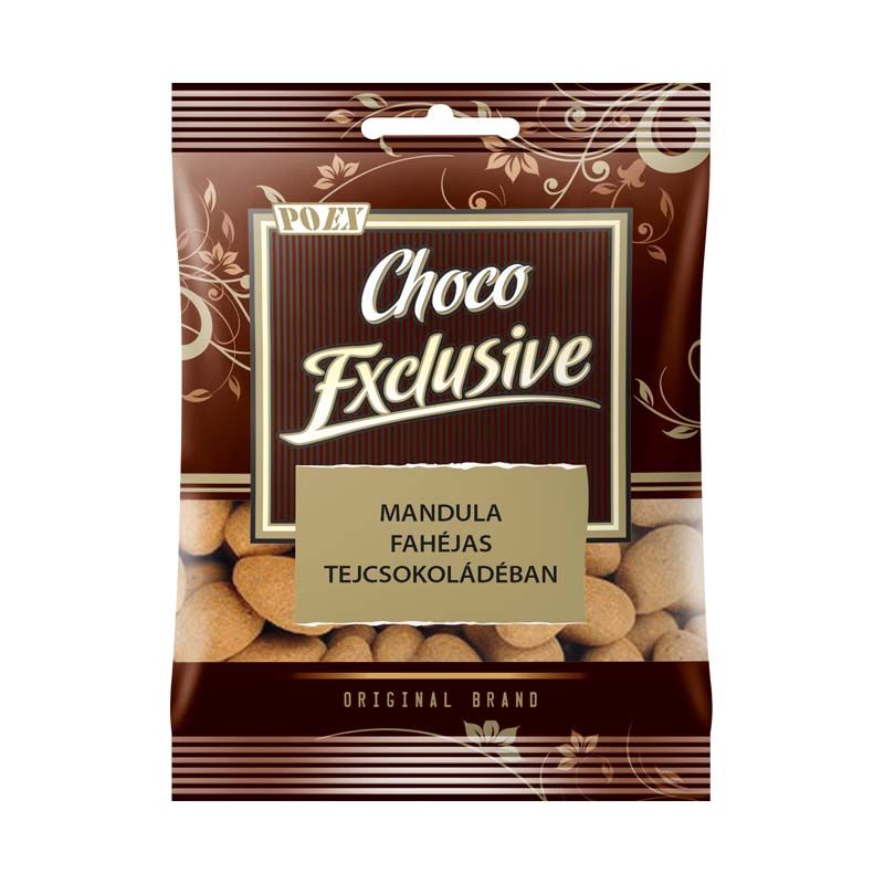 Choco Exclusive mandula fahéjas tejcsokoládéban