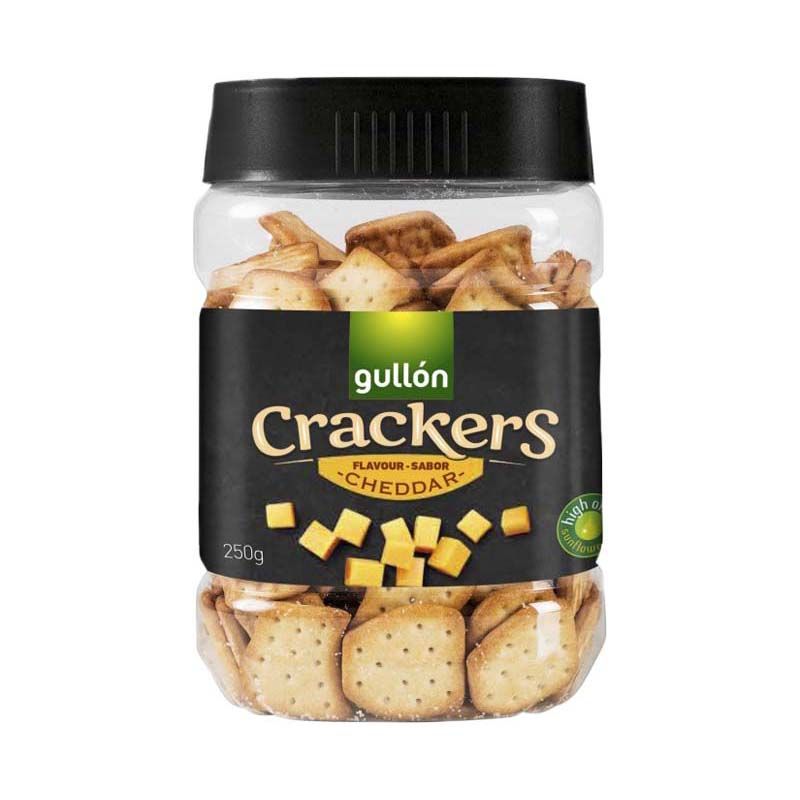 Gullon cracker cheddar sajtos