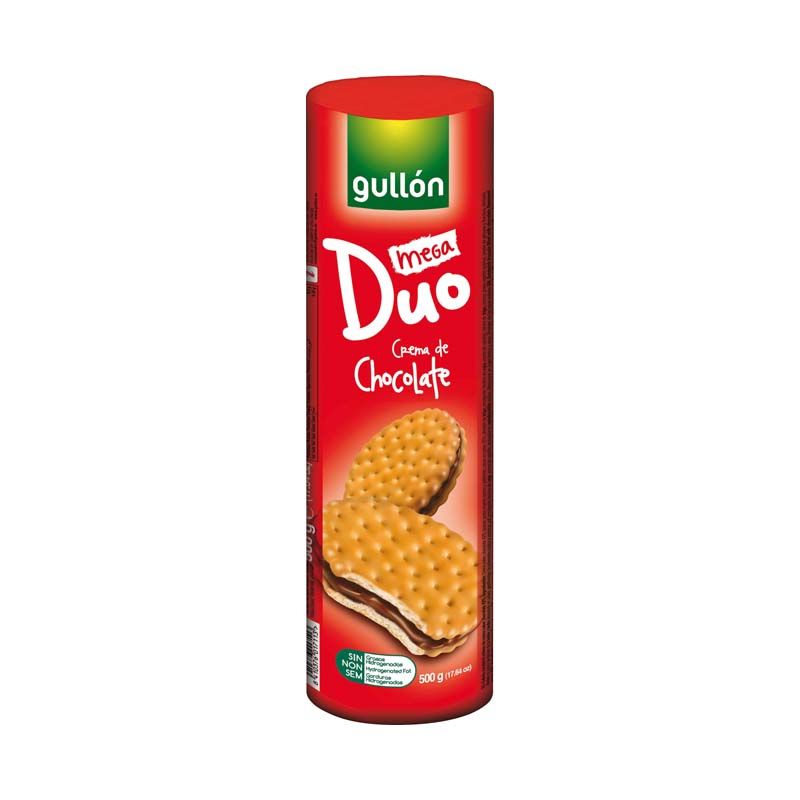 Gullon Mega Duo csokoládés szendvicskeksz