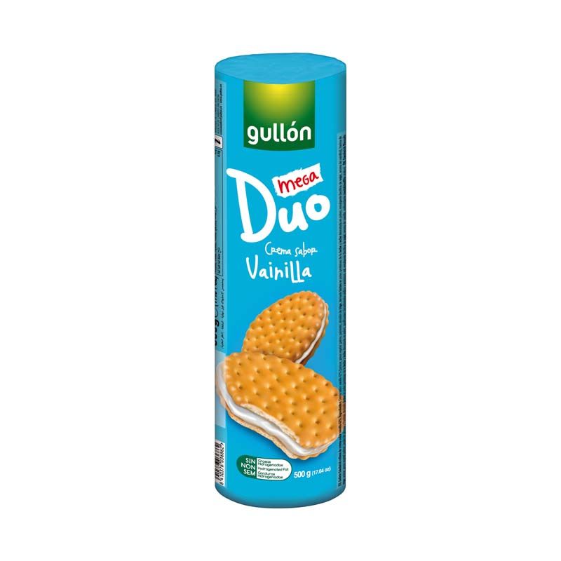 Gullon Mega Duo vaníliás szendvicskeksz